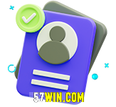 Tornar-se um membro do 57win.com é muito simples